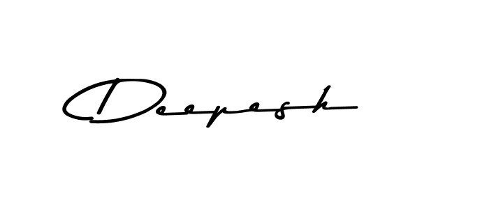 Also we have Deepesh name is the best signature style. Create professional handwritten signature collection using Asem Kandis PERSONAL USE autograph style. Deepesh signature style 9 images and pictures png