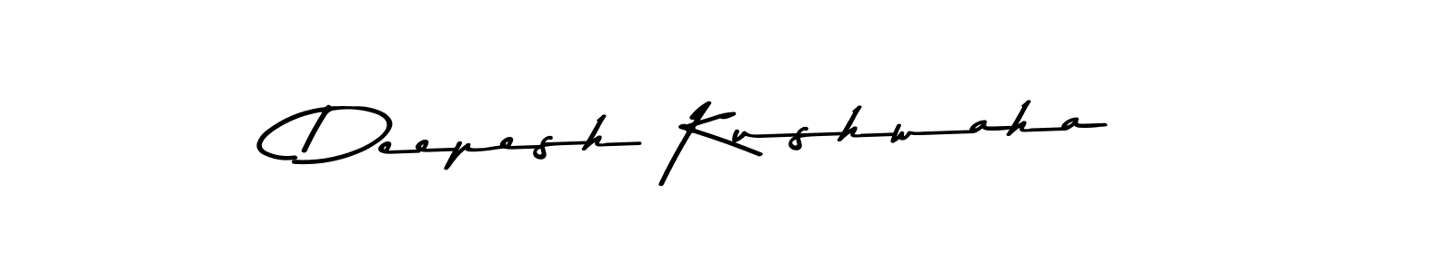 Asem Kandis PERSONAL USE is a professional signature style that is perfect for those who want to add a touch of class to their signature. It is also a great choice for those who want to make their signature more unique. Get Deepesh Kushwaha name to fancy signature for free. Deepesh Kushwaha signature style 9 images and pictures png