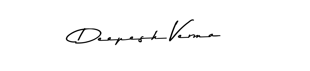 Also You can easily find your signature by using the search form. We will create Deepesh Verma name handwritten signature images for you free of cost using Asem Kandis PERSONAL USE sign style. Deepesh Verma signature style 9 images and pictures png