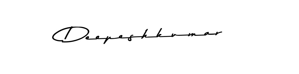 Design your own signature with our free online signature maker. With this signature software, you can create a handwritten (Asem Kandis PERSONAL USE) signature for name Deepeshkumar. Deepeshkumar signature style 9 images and pictures png