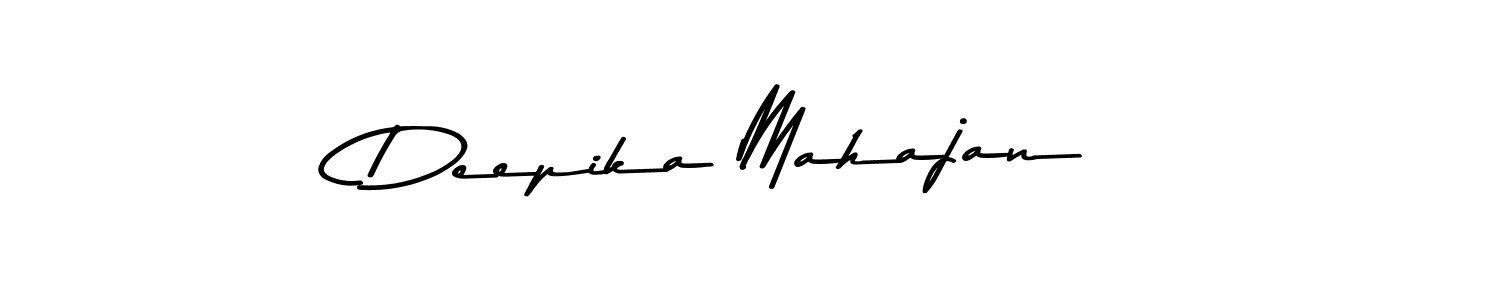 How to make Deepika Mahajan signature? Asem Kandis PERSONAL USE is a professional autograph style. Create handwritten signature for Deepika Mahajan name. Deepika Mahajan signature style 9 images and pictures png