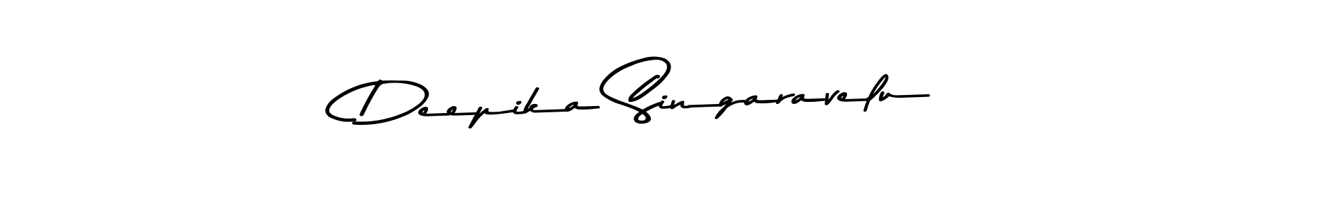 Design your own signature with our free online signature maker. With this signature software, you can create a handwritten (Asem Kandis PERSONAL USE) signature for name Deepika Singaravelu. Deepika Singaravelu signature style 9 images and pictures png