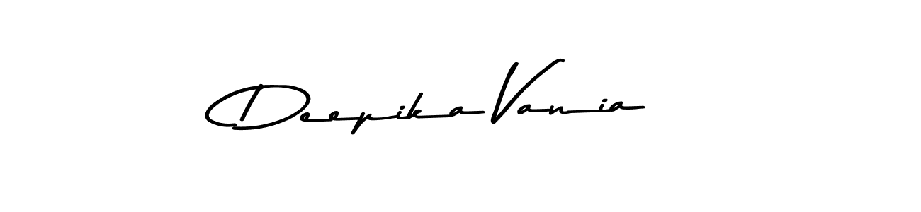 Make a short Deepika Vania signature style. Manage your documents anywhere anytime using Asem Kandis PERSONAL USE. Create and add eSignatures, submit forms, share and send files easily. Deepika Vania signature style 9 images and pictures png