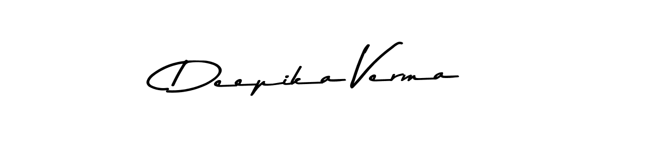 Make a beautiful signature design for name Deepika Verma. Use this online signature maker to create a handwritten signature for free. Deepika Verma signature style 9 images and pictures png