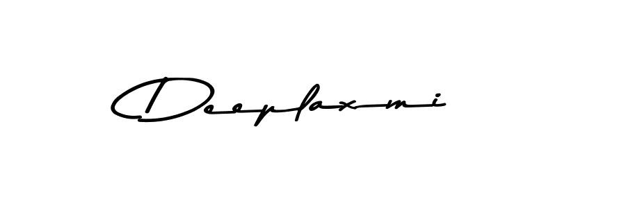 How to make Deeplaxmi signature? Asem Kandis PERSONAL USE is a professional autograph style. Create handwritten signature for Deeplaxmi name. Deeplaxmi signature style 9 images and pictures png