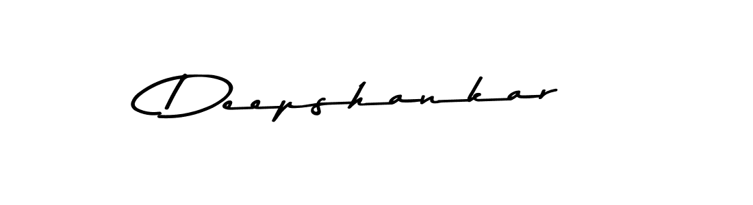 Design your own signature with our free online signature maker. With this signature software, you can create a handwritten (Asem Kandis PERSONAL USE) signature for name Deepshankar. Deepshankar signature style 9 images and pictures png