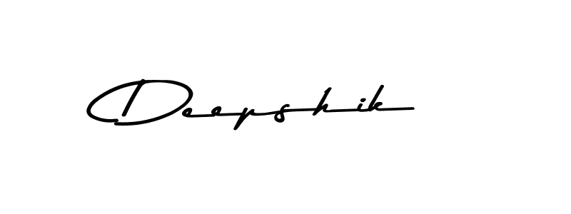 Also You can easily find your signature by using the search form. We will create Deepshik name handwritten signature images for you free of cost using Asem Kandis PERSONAL USE sign style. Deepshik signature style 9 images and pictures png