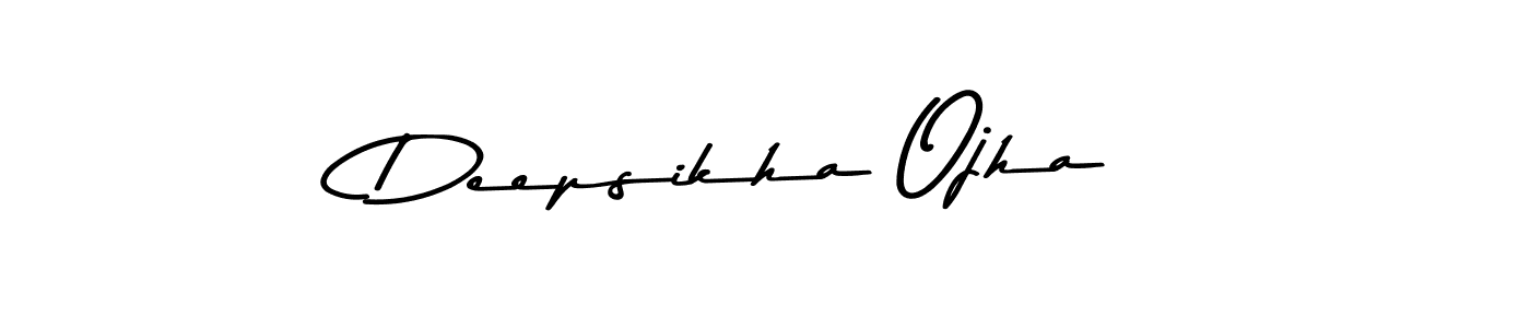 Use a signature maker to create a handwritten signature online. With this signature software, you can design (Asem Kandis PERSONAL USE) your own signature for name Deepsikha Ojha. Deepsikha Ojha signature style 9 images and pictures png