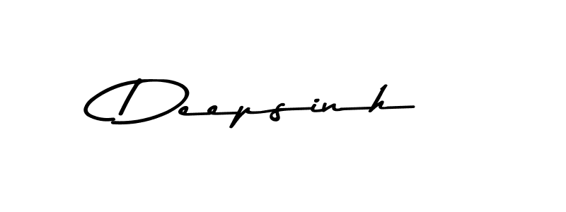 Also we have Deepsinh name is the best signature style. Create professional handwritten signature collection using Asem Kandis PERSONAL USE autograph style. Deepsinh signature style 9 images and pictures png