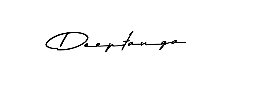 How to make Deeptanga signature? Asem Kandis PERSONAL USE is a professional autograph style. Create handwritten signature for Deeptanga name. Deeptanga signature style 9 images and pictures png
