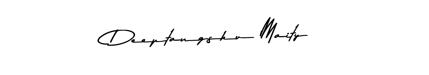 How to make Deeptangshu Maity name signature. Use Asem Kandis PERSONAL USE style for creating short signs online. This is the latest handwritten sign. Deeptangshu Maity signature style 9 images and pictures png