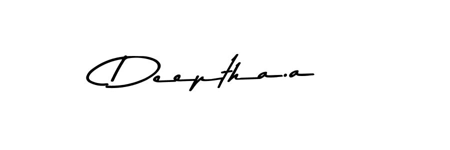 This is the best signature style for the Deeptha.a name. Also you like these signature font (Asem Kandis PERSONAL USE). Mix name signature. Deeptha.a signature style 9 images and pictures png