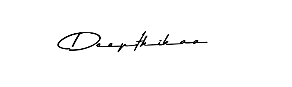 Use a signature maker to create a handwritten signature online. With this signature software, you can design (Asem Kandis PERSONAL USE) your own signature for name Deepthikaa. Deepthikaa signature style 9 images and pictures png