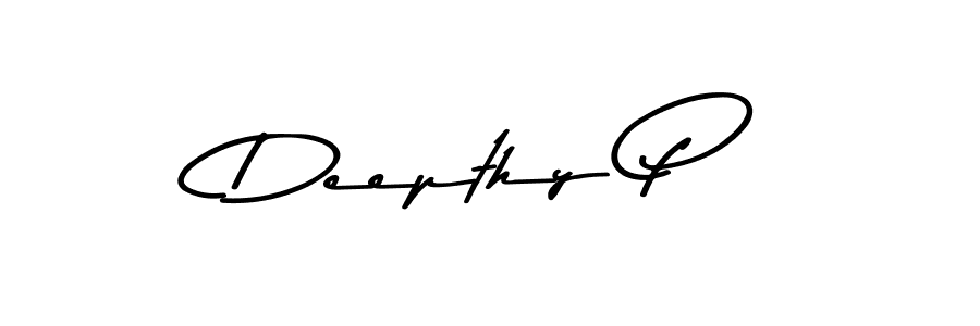 Also we have Deepthy P name is the best signature style. Create professional handwritten signature collection using Asem Kandis PERSONAL USE autograph style. Deepthy P signature style 9 images and pictures png