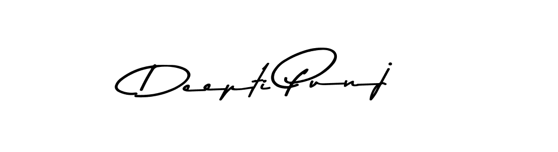 Use a signature maker to create a handwritten signature online. With this signature software, you can design (Asem Kandis PERSONAL USE) your own signature for name Deepti Punj. Deepti Punj signature style 9 images and pictures png