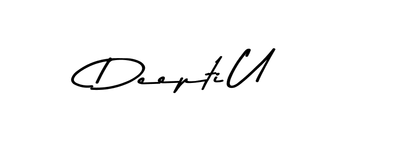 if you are searching for the best signature style for your name Deepti U. so please give up your signature search. here we have designed multiple signature styles  using Asem Kandis PERSONAL USE. Deepti U signature style 9 images and pictures png