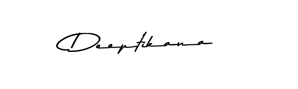 Make a beautiful signature design for name Deeptikana. With this signature (Asem Kandis PERSONAL USE) style, you can create a handwritten signature for free. Deeptikana signature style 9 images and pictures png