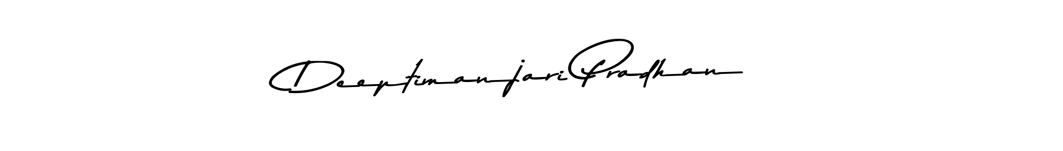 Similarly Asem Kandis PERSONAL USE is the best handwritten signature design. Signature creator online .You can use it as an online autograph creator for name Deeptimanjari Pradhan. Deeptimanjari Pradhan signature style 9 images and pictures png