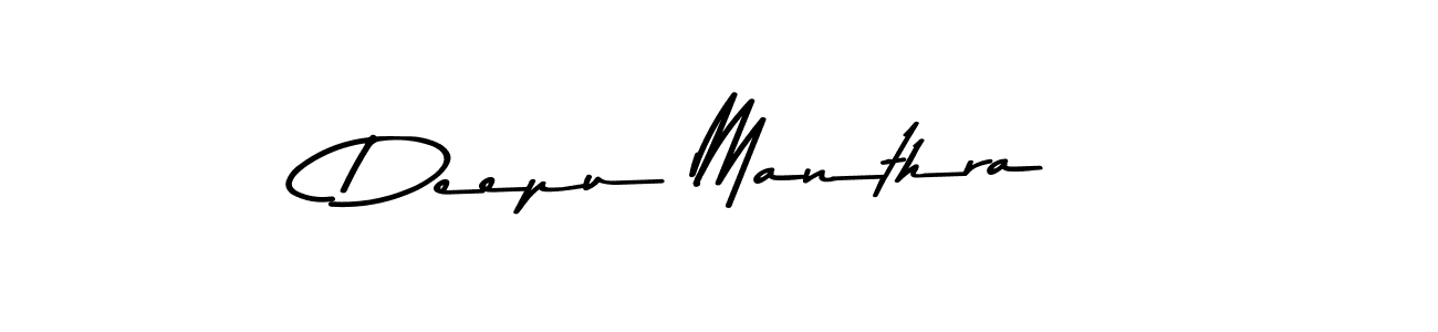 You should practise on your own different ways (Asem Kandis PERSONAL USE) to write your name (Deepu Manthra) in signature. don't let someone else do it for you. Deepu Manthra signature style 9 images and pictures png