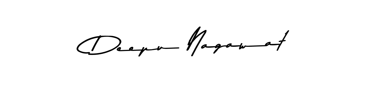 The best way (Asem Kandis PERSONAL USE) to make a short signature is to pick only two or three words in your name. The name Deepu Nagawat include a total of six letters. For converting this name. Deepu Nagawat signature style 9 images and pictures png