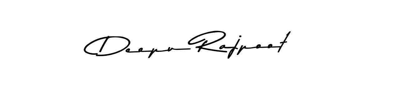 Make a short Deepu Rajpoot signature style. Manage your documents anywhere anytime using Asem Kandis PERSONAL USE. Create and add eSignatures, submit forms, share and send files easily. Deepu Rajpoot signature style 9 images and pictures png