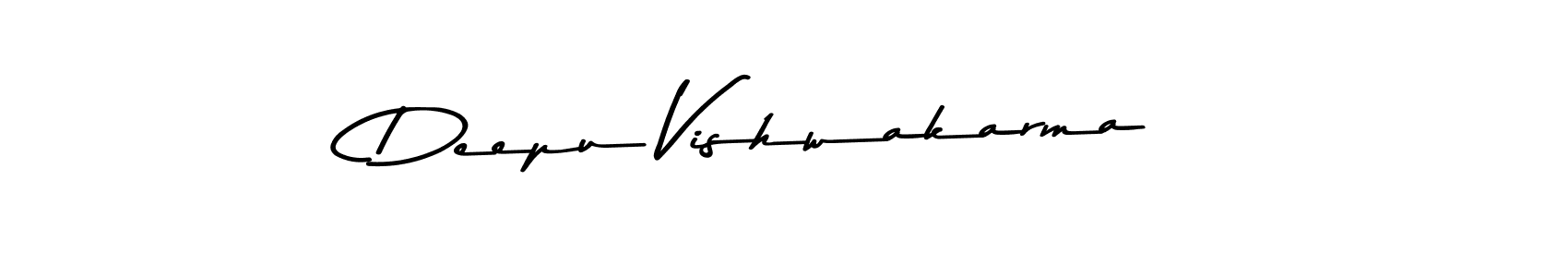 Also we have Deepu Vishwakarma name is the best signature style. Create professional handwritten signature collection using Asem Kandis PERSONAL USE autograph style. Deepu Vishwakarma signature style 9 images and pictures png
