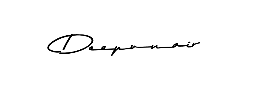 Similarly Asem Kandis PERSONAL USE is the best handwritten signature design. Signature creator online .You can use it as an online autograph creator for name Deepunair. Deepunair signature style 9 images and pictures png