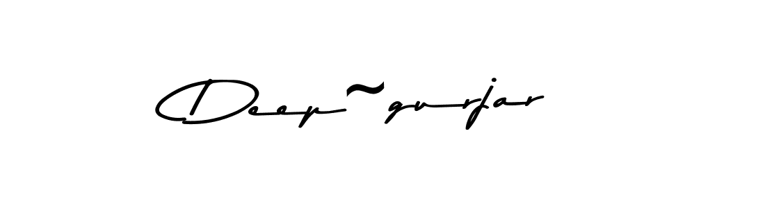 How to make Deep~gurjar signature? Asem Kandis PERSONAL USE is a professional autograph style. Create handwritten signature for Deep~gurjar name. Deep~gurjar signature style 9 images and pictures png