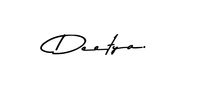 Once you've used our free online signature maker to create your best signature Asem Kandis PERSONAL USE style, it's time to enjoy all of the benefits that Deetya. name signing documents. Deetya. signature style 9 images and pictures png
