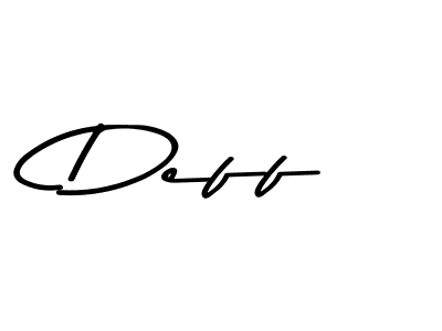 You should practise on your own different ways (Asem Kandis PERSONAL USE) to write your name (Deff) in signature. don't let someone else do it for you. Deff signature style 9 images and pictures png