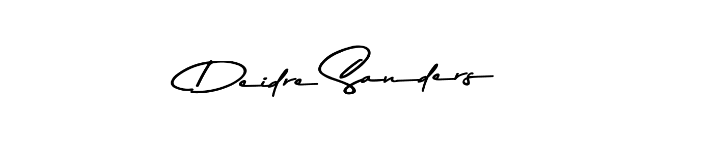 Use a signature maker to create a handwritten signature online. With this signature software, you can design (Asem Kandis PERSONAL USE) your own signature for name Deidre Sanders. Deidre Sanders signature style 9 images and pictures png