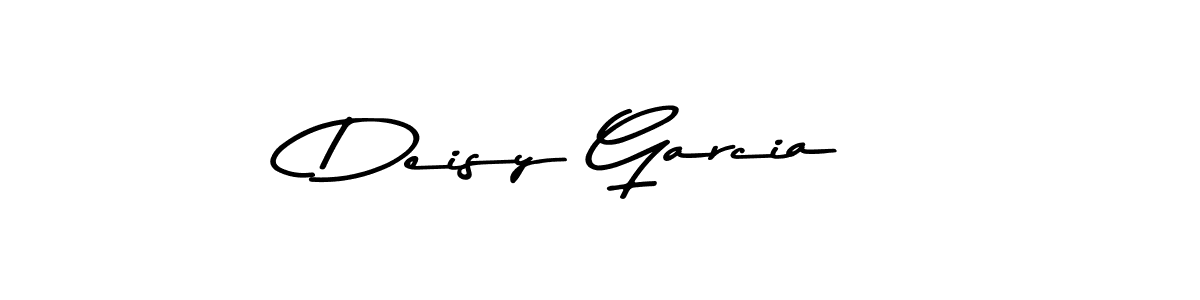 Make a beautiful signature design for name Deisy Garcia. With this signature (Asem Kandis PERSONAL USE) style, you can create a handwritten signature for free. Deisy Garcia signature style 9 images and pictures png