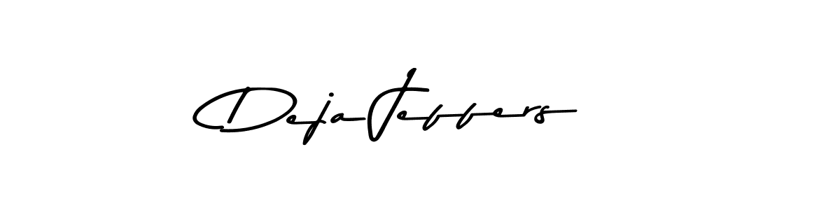 Similarly Asem Kandis PERSONAL USE is the best handwritten signature design. Signature creator online .You can use it as an online autograph creator for name Deja Jeffers. Deja Jeffers signature style 9 images and pictures png