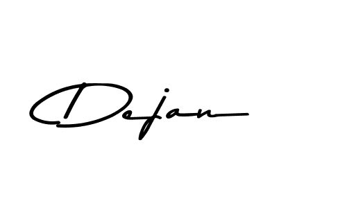 Also You can easily find your signature by using the search form. We will create Dejan name handwritten signature images for you free of cost using Asem Kandis PERSONAL USE sign style. Dejan signature style 9 images and pictures png