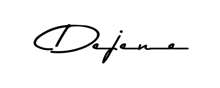 How to Draw Dejene signature style? Asem Kandis PERSONAL USE is a latest design signature styles for name Dejene. Dejene signature style 9 images and pictures png