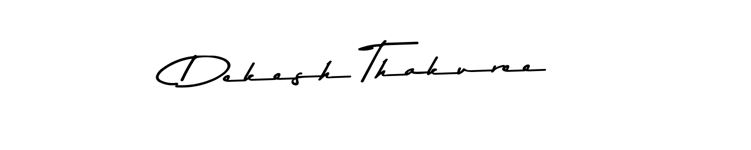 Make a beautiful signature design for name Dekesh Thakuree. Use this online signature maker to create a handwritten signature for free. Dekesh Thakuree signature style 9 images and pictures png