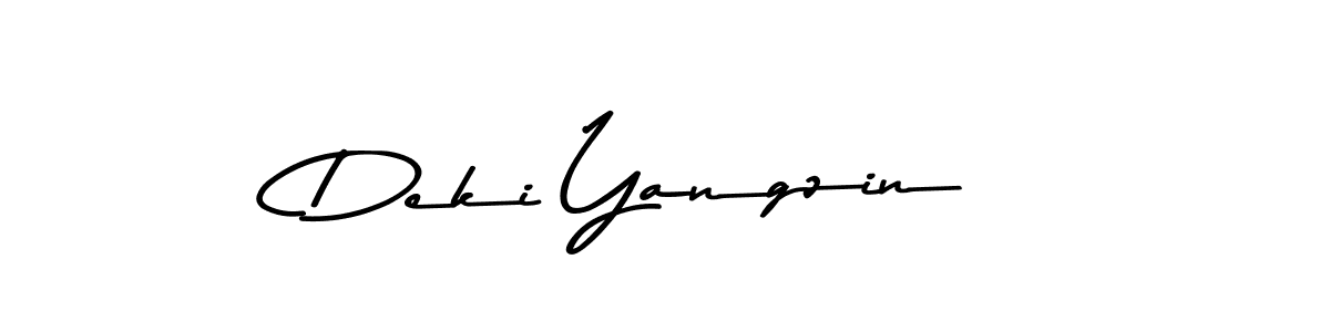 You can use this online signature creator to create a handwritten signature for the name Deki Yangzin. This is the best online autograph maker. Deki Yangzin signature style 9 images and pictures png