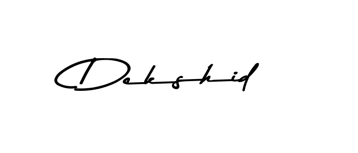 Dekshid stylish signature style. Best Handwritten Sign (Asem Kandis PERSONAL USE) for my name. Handwritten Signature Collection Ideas for my name Dekshid. Dekshid signature style 9 images and pictures png