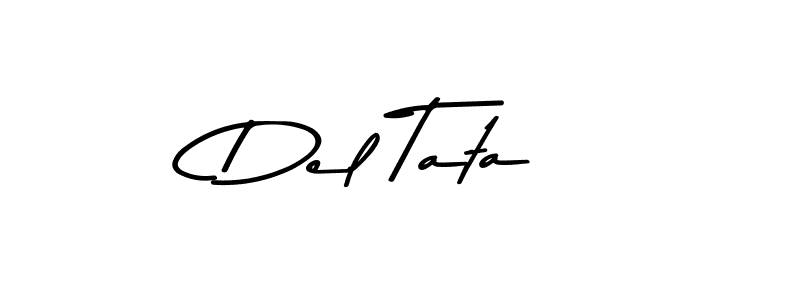 Use a signature maker to create a handwritten signature online. With this signature software, you can design (Asem Kandis PERSONAL USE) your own signature for name Del Tata. Del Tata signature style 9 images and pictures png