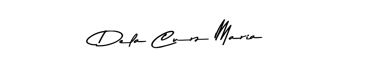 Create a beautiful signature design for name Dela Curz Maria. With this signature (Asem Kandis PERSONAL USE) fonts, you can make a handwritten signature for free. Dela Curz Maria signature style 9 images and pictures png