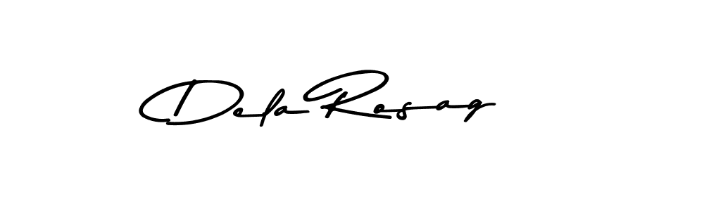 Dela Rosag stylish signature style. Best Handwritten Sign (Asem Kandis PERSONAL USE) for my name. Handwritten Signature Collection Ideas for my name Dela Rosag. Dela Rosag signature style 9 images and pictures png