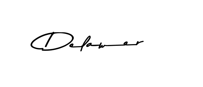 Make a beautiful signature design for name Delawer. With this signature (Asem Kandis PERSONAL USE) style, you can create a handwritten signature for free. Delawer signature style 9 images and pictures png