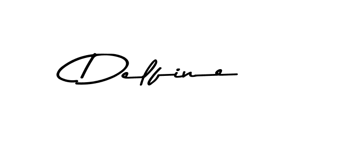 Design your own signature with our free online signature maker. With this signature software, you can create a handwritten (Asem Kandis PERSONAL USE) signature for name Delfine. Delfine signature style 9 images and pictures png