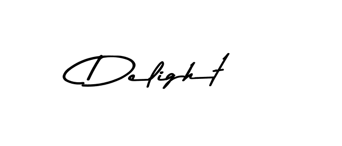 Make a beautiful signature design for name Delight. With this signature (Asem Kandis PERSONAL USE) style, you can create a handwritten signature for free. Delight signature style 9 images and pictures png