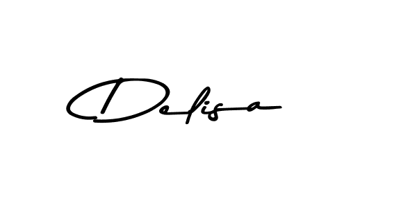 How to make Delisa signature? Asem Kandis PERSONAL USE is a professional autograph style. Create handwritten signature for Delisa name. Delisa signature style 9 images and pictures png