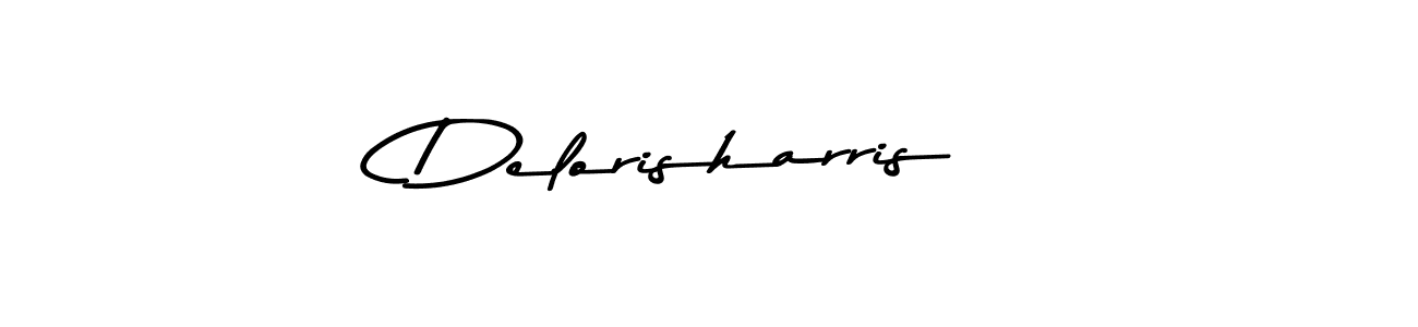 How to make Delorisharris signature? Asem Kandis PERSONAL USE is a professional autograph style. Create handwritten signature for Delorisharris name. Delorisharris signature style 9 images and pictures png