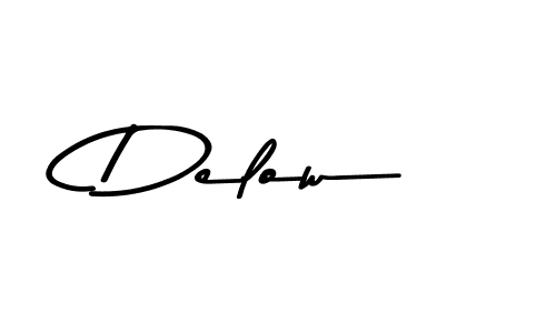 The best way (Asem Kandis PERSONAL USE) to make a short signature is to pick only two or three words in your name. The name Delow include a total of six letters. For converting this name. Delow signature style 9 images and pictures png