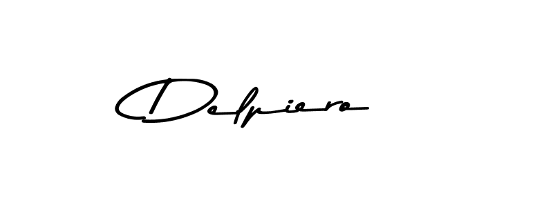 Create a beautiful signature design for name Delpiero. With this signature (Asem Kandis PERSONAL USE) fonts, you can make a handwritten signature for free. Delpiero signature style 9 images and pictures png