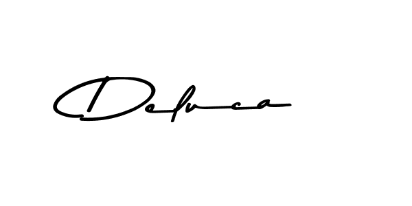 Deluca stylish signature style. Best Handwritten Sign (Asem Kandis PERSONAL USE) for my name. Handwritten Signature Collection Ideas for my name Deluca. Deluca signature style 9 images and pictures png