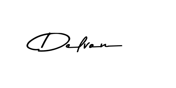 You should practise on your own different ways (Asem Kandis PERSONAL USE) to write your name (Delvon) in signature. don't let someone else do it for you. Delvon signature style 9 images and pictures png